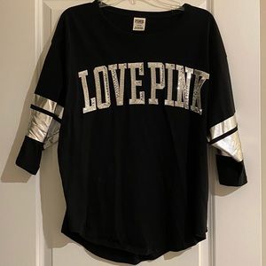 Victoria’s Secret Pink 3/4 Sleeve Shirt